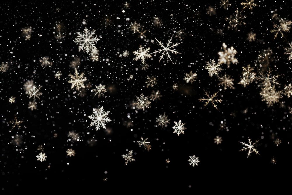 Lighting snowflakes backgrounds night star.
