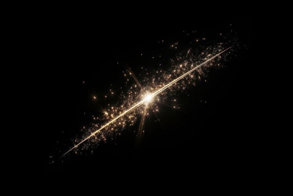 Shooting star light astronomy fireworks.