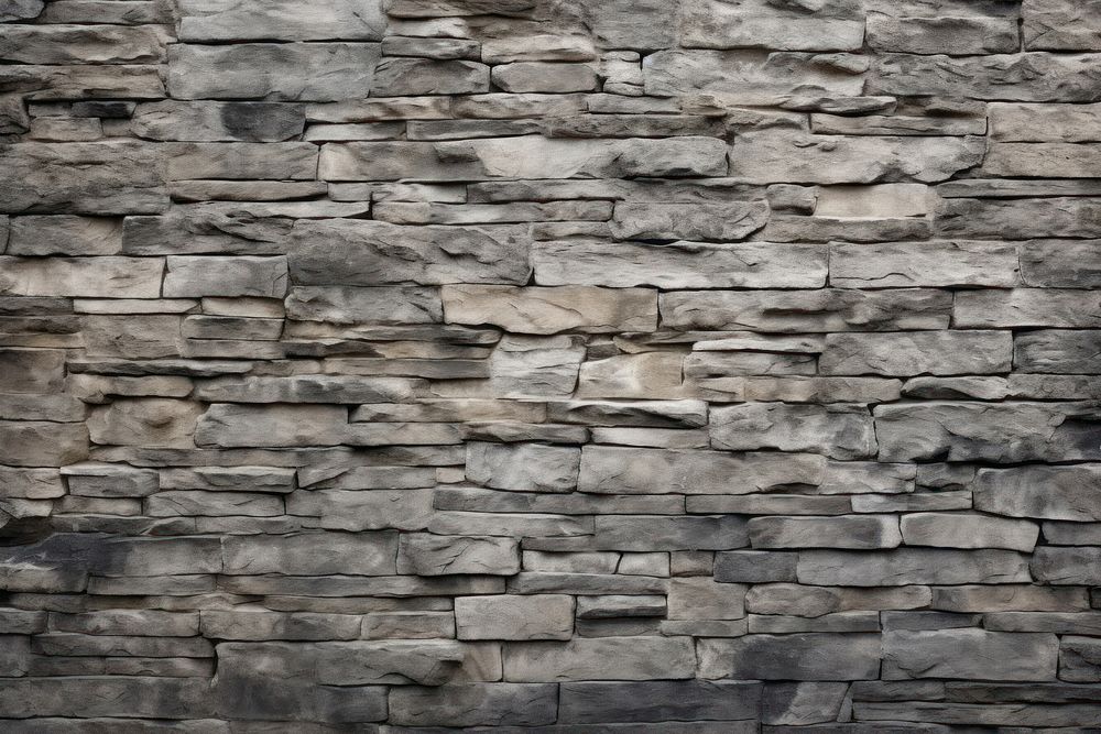 Contrast empty grey flagstone wall architecture backgrounds.