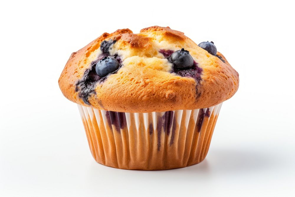Blueberry muffin dessert cupcake food.