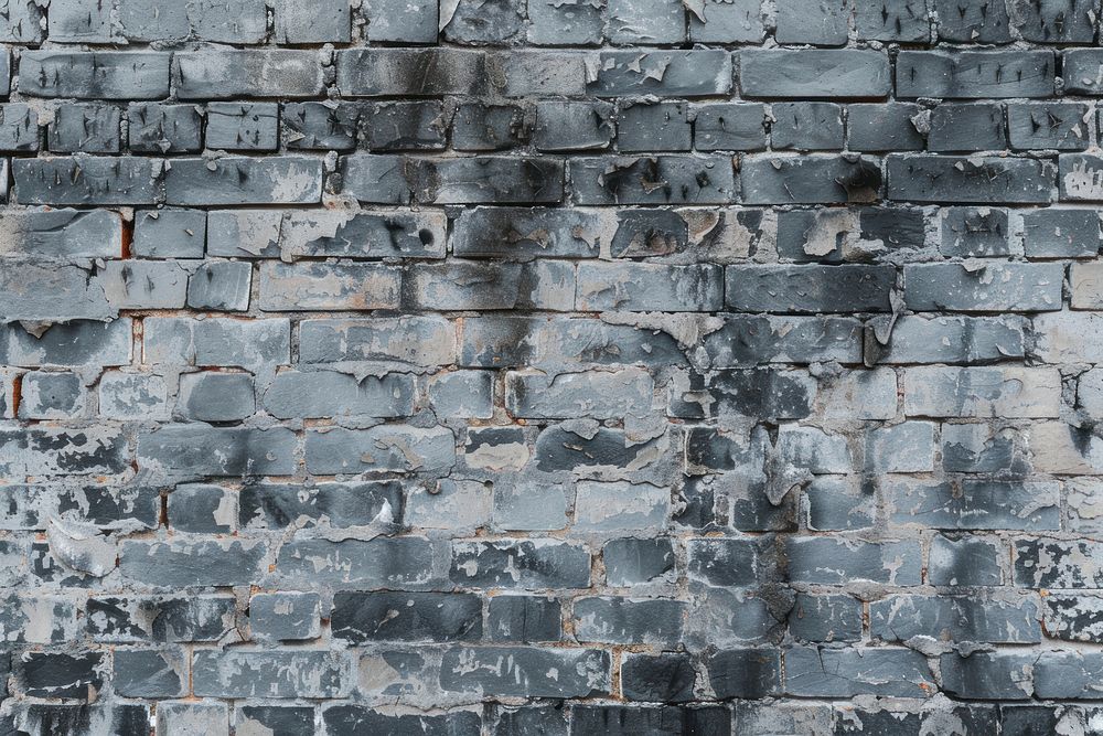 Empty weathered grey brick wall architecture backgrounds.
