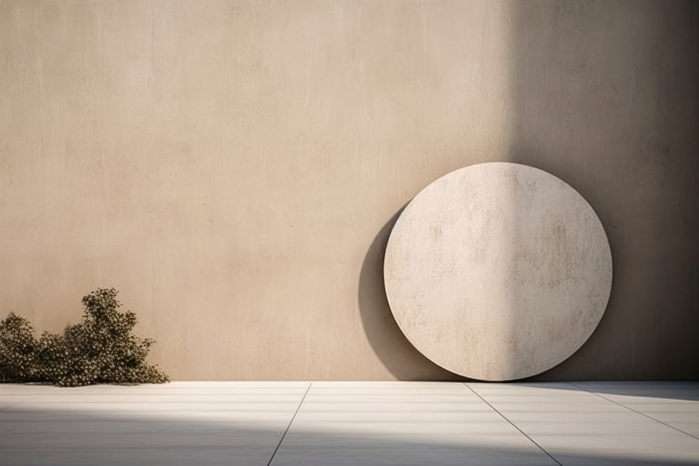 Minimal exterior wall architecture simplicity.