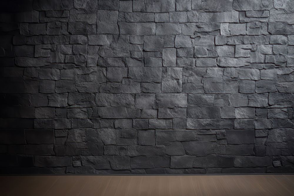 Stunning empty basalt wall architecture backgrounds.