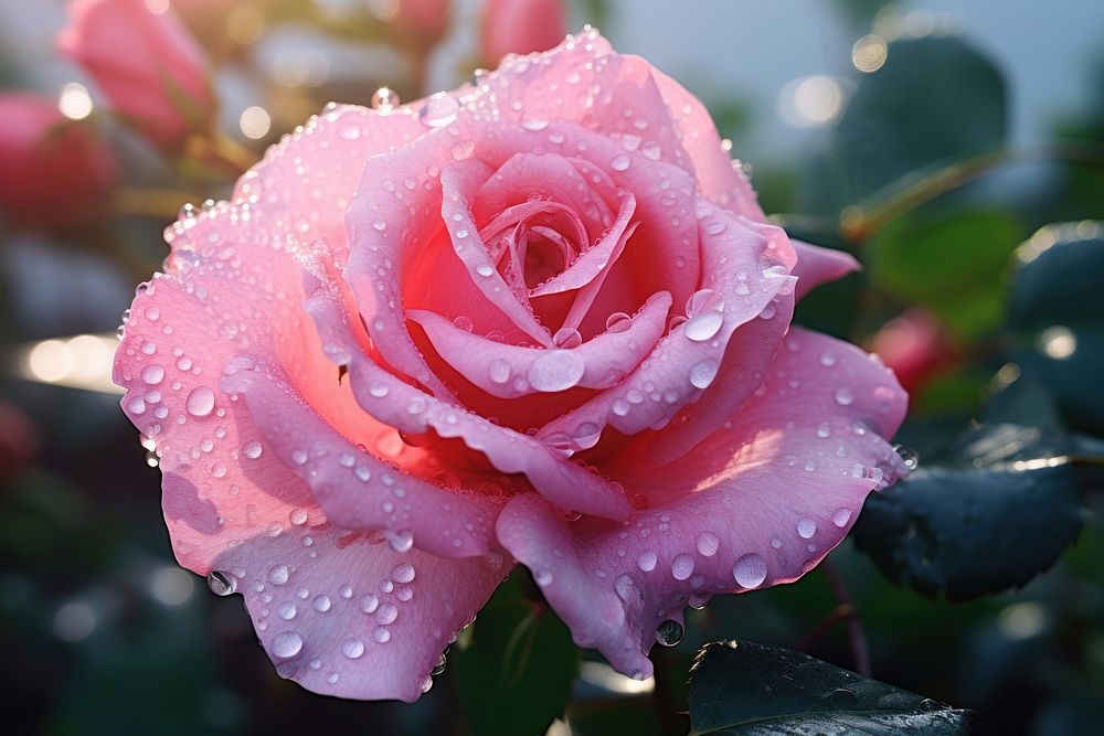 Rose blossom flower nature.