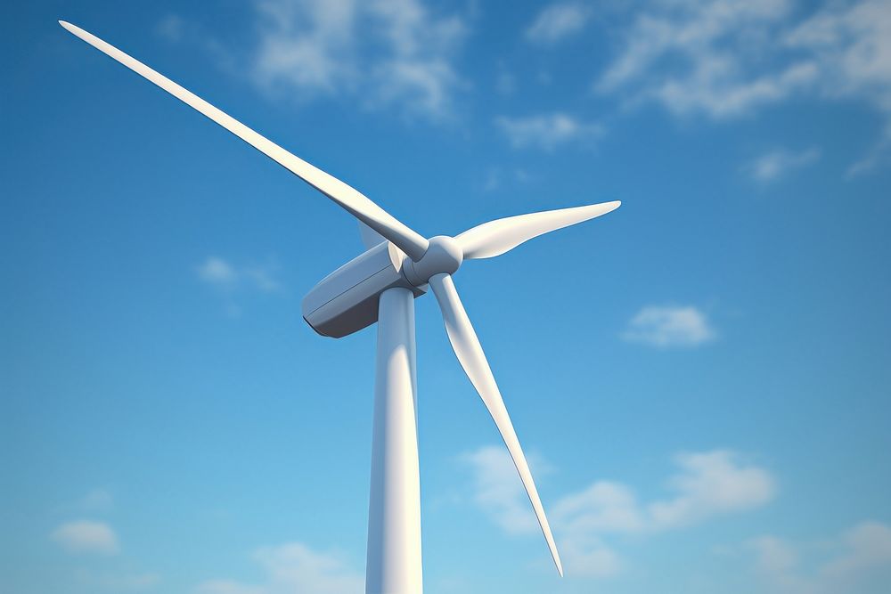 Wind turbine machine electricity efficiency.
