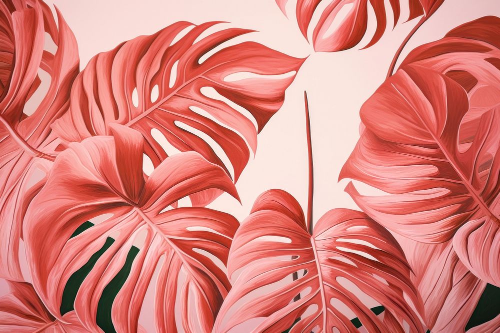 Monstera plant backgrounds tropics. | Premium Photo Illustration - rawpixel