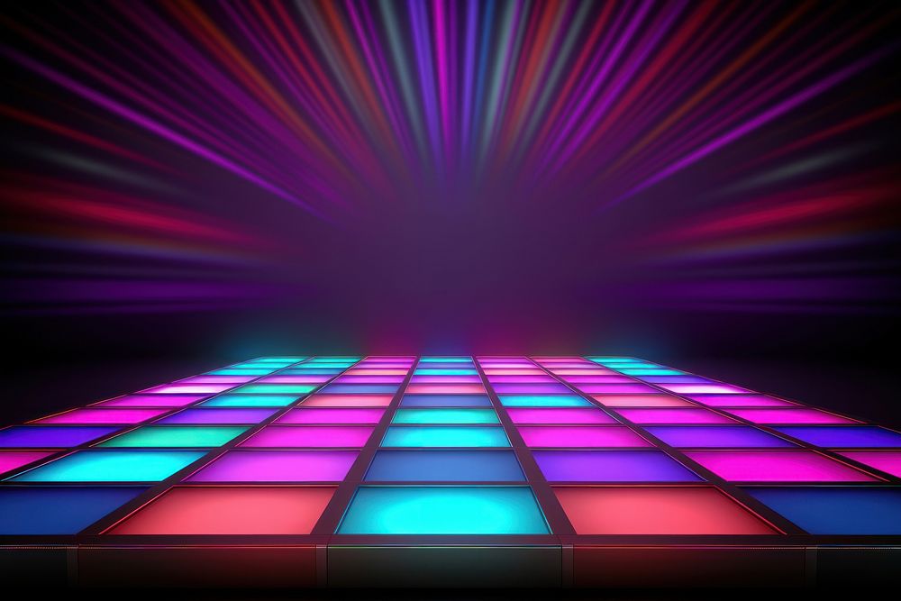Disco dancing floor background light backgrounds lighting.