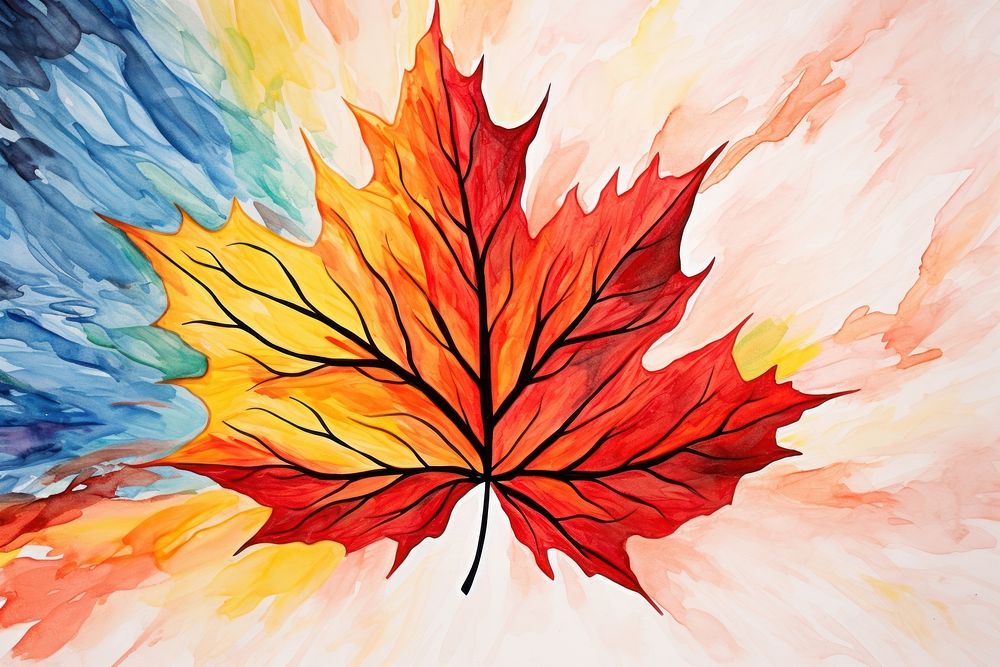 Maple leaf backgrounds abstract maple.