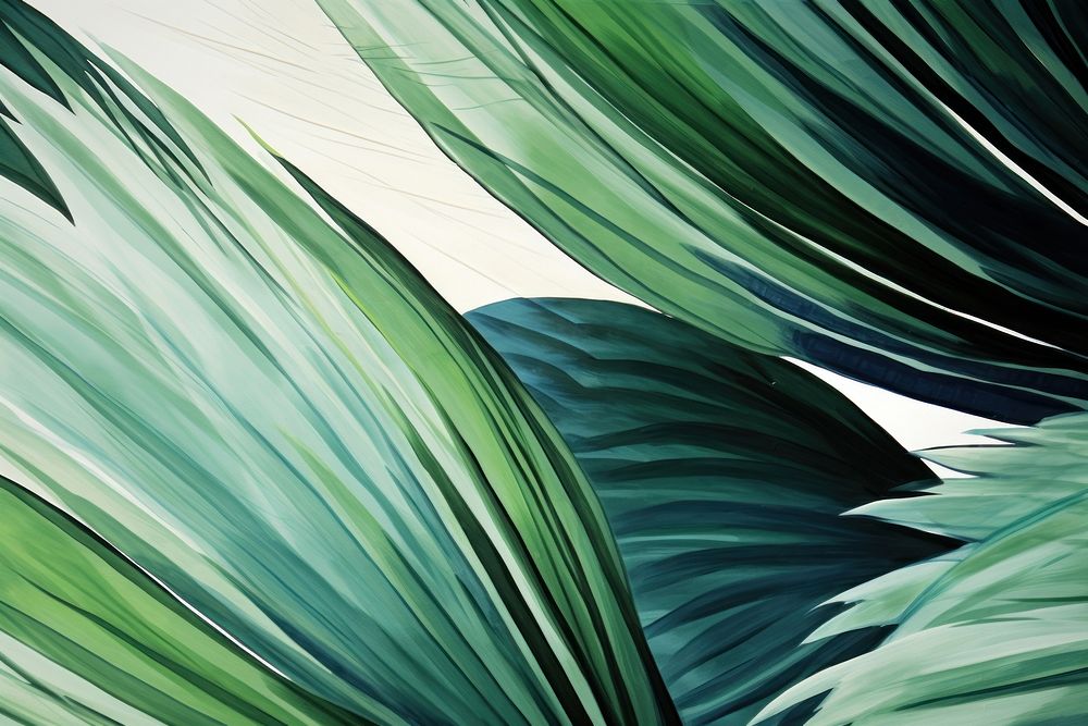 Palm leaves backgrounds abstract plant.