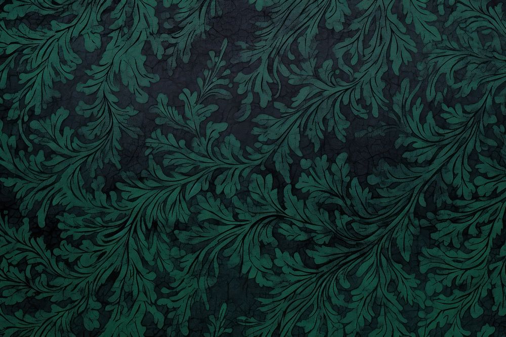 Green damask pattern backgrounds abstract textured.