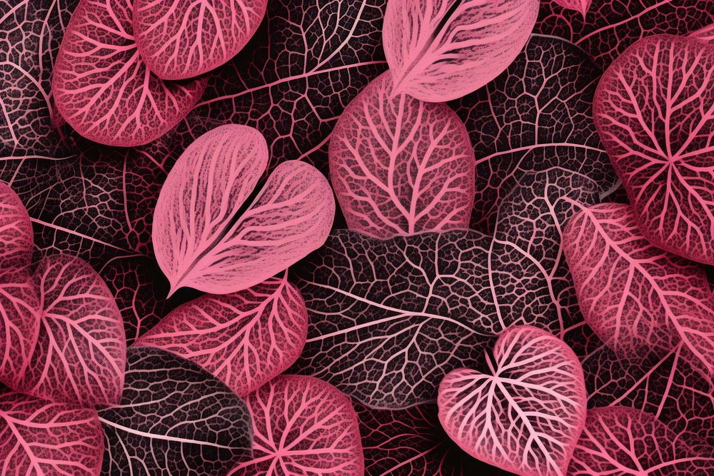 Silkscreen caladium pattern backgrounds plant petal.