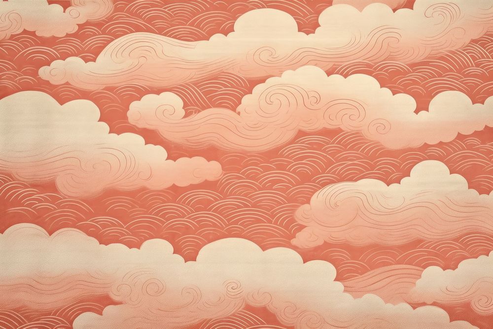 Chinese style clouds pattern backgrounds textured.