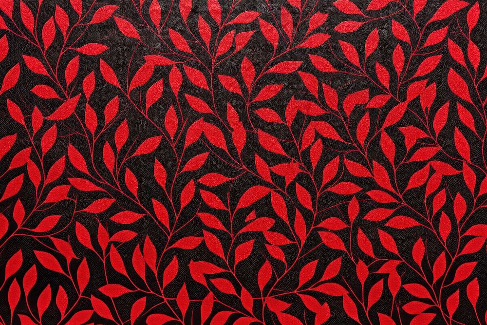 Silkscreen foliage pattern backgrounds textured abstract.