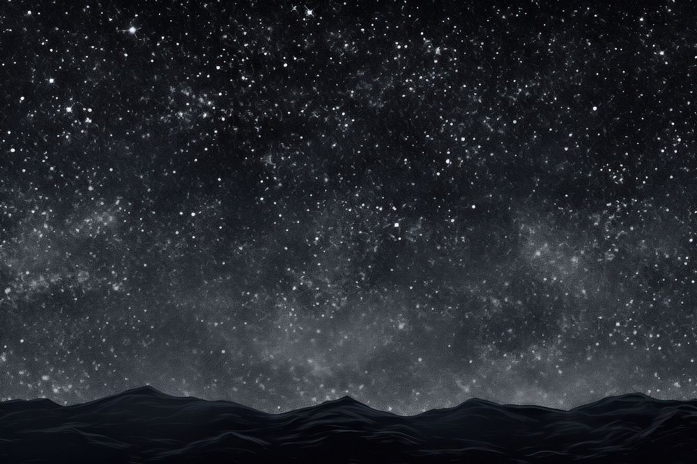 Silver stars night backgrounds astronomy.