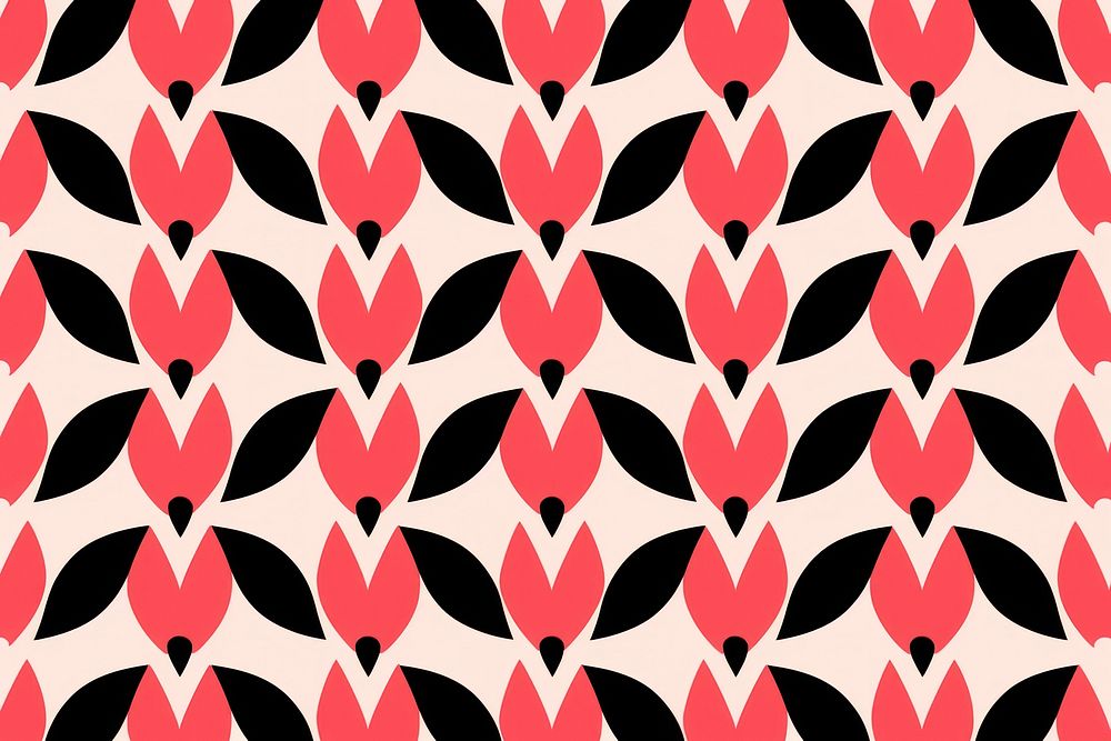 Silkscreen tulip pattern backgrounds abstract texture.