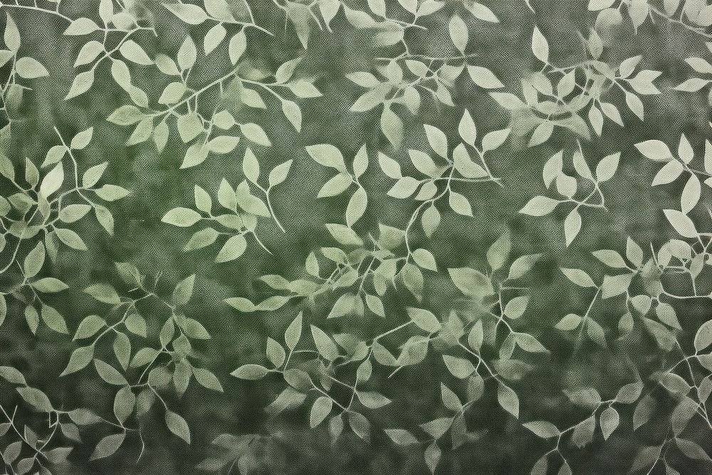 Silkscreen vine leaf pattern backgrounds abstract texture.