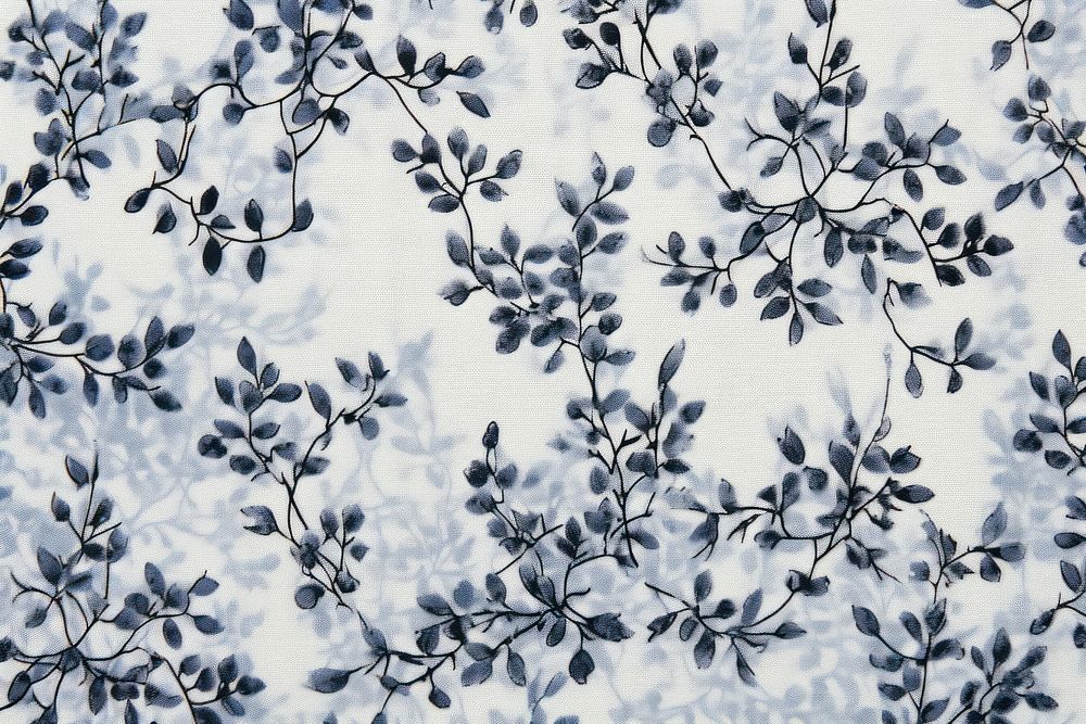 Silkscreen plumbago caerulea pattern backgrounds textured plant.