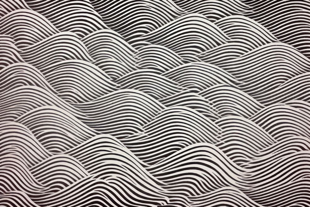 Japanese styled waves pattern backgrounds textured.