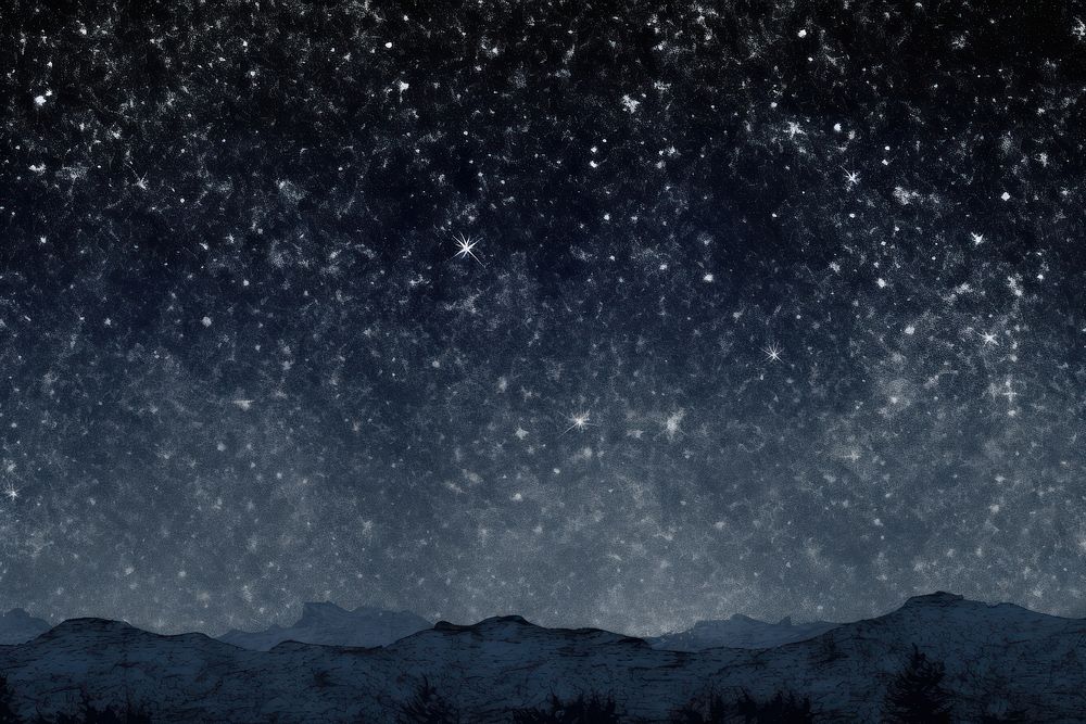 Silver stars night backgrounds astronomy.