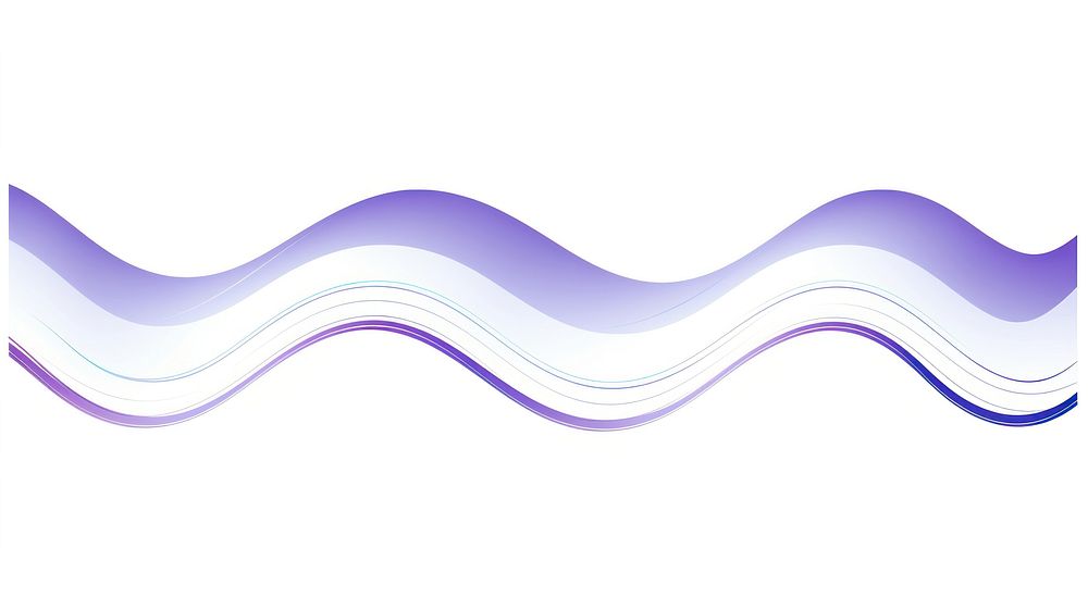 Ornament divider wave gradient backgrounds purple blue.