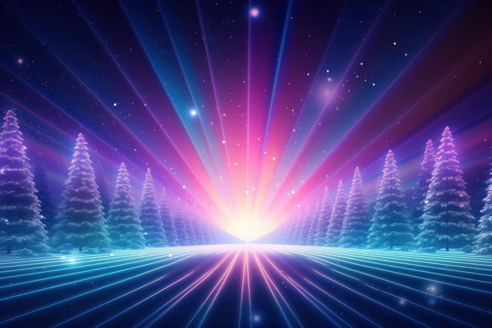 Retrowave snow winter backgrounds christmas abstract.