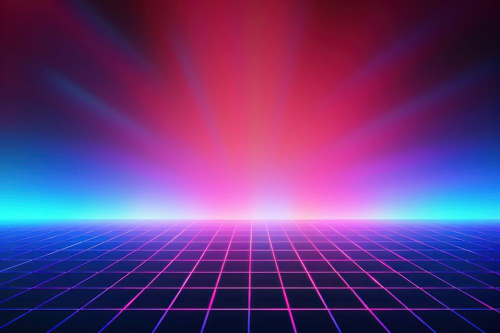 Retrowave wall with shadow backgrounds abstract light.