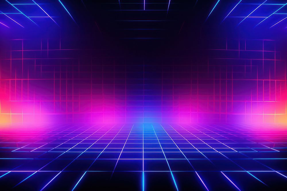 Retrowave geometric pattern backgrounds abstract purple.