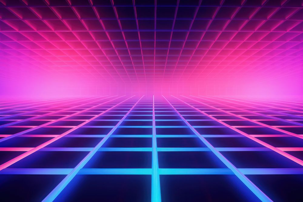 Retrowave grid pattern backgrounds abstract purple.
