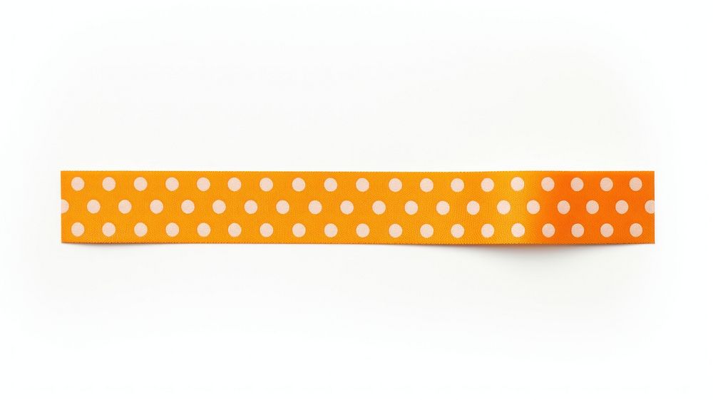 Polka dot pattern adhesive strip white background accessories rectangle.