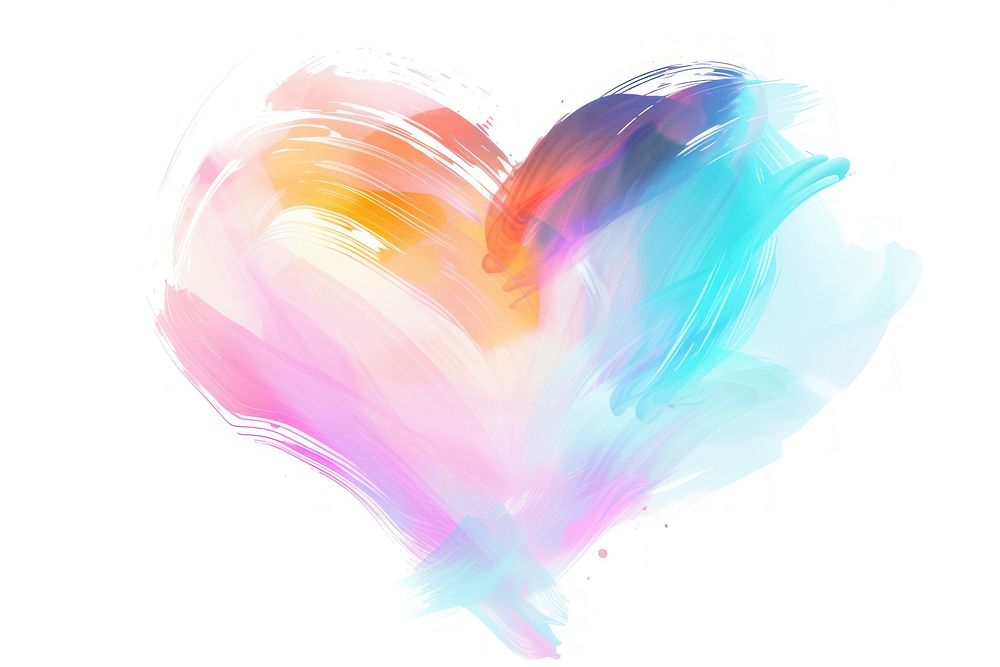 Gradients backgrounds abstract heart.