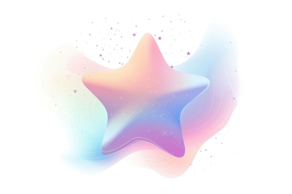 Gradients backgrounds abstract star.