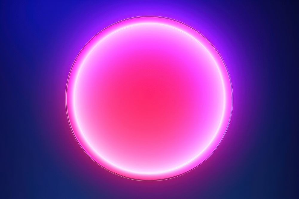 Gradient circle background technology sphere purple.