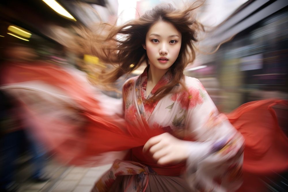 Beautiful Korean girl photography portrait fashion.
