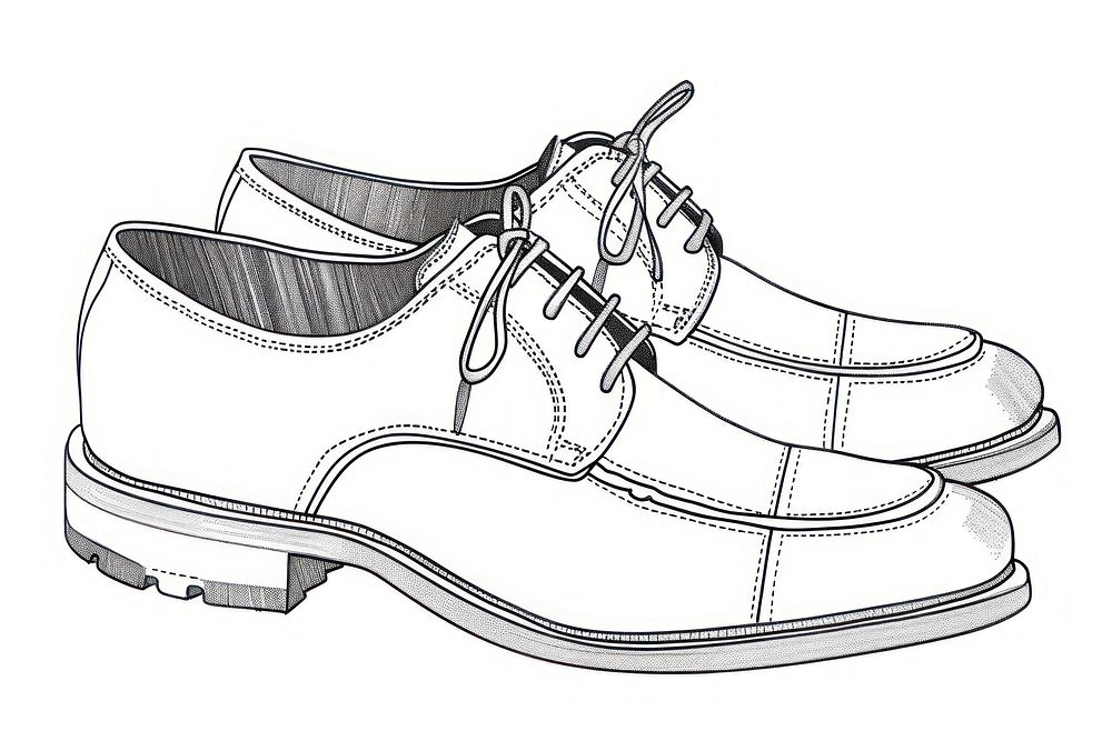 Shoes shoe footwear drawing.