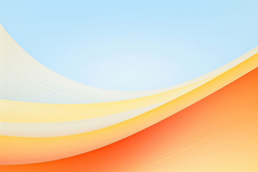 Painting of orange border backgrounds sky abstract.