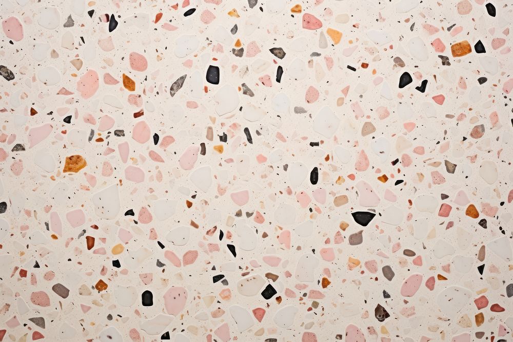 Cute terrazzo old wall backgrounds flooring pattern.