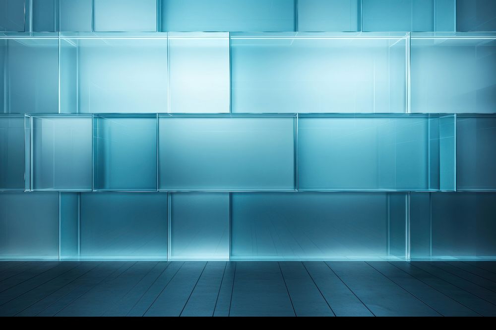 Glass texture backgrounds floor wall.