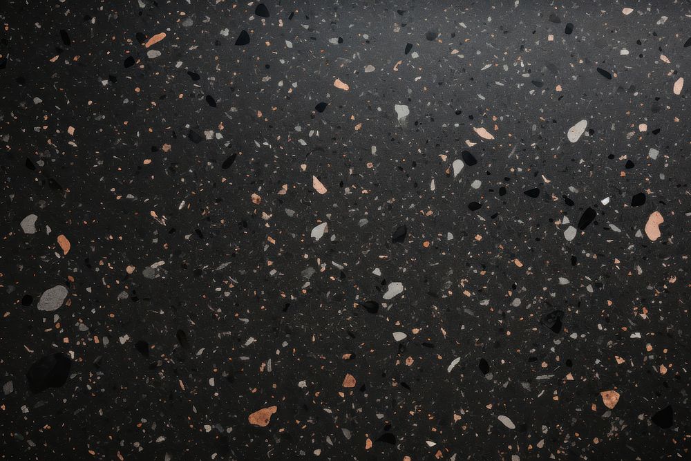 Dark terrazzo wall backgrounds flooring asphalt.