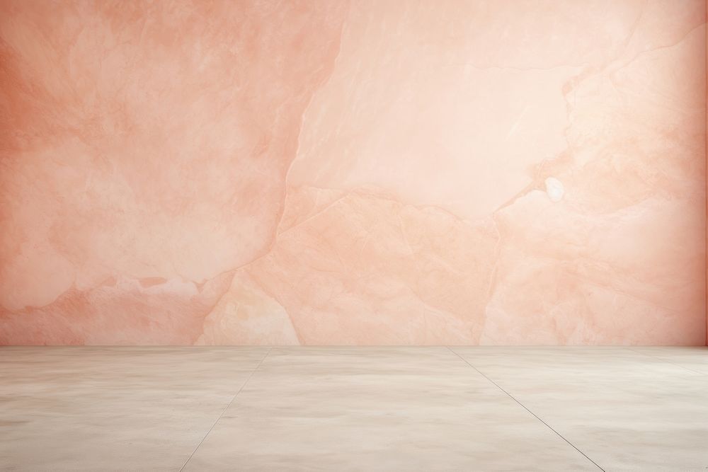Old peach marble wall architecture backgrounds flooring.