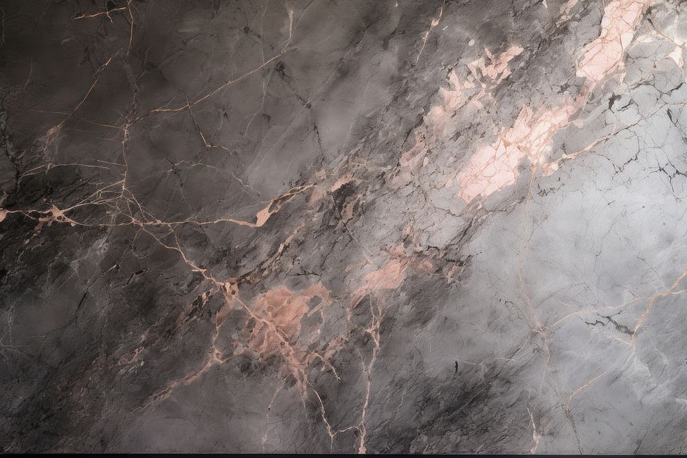 Marble black pink gold backgrounds scratched textured.