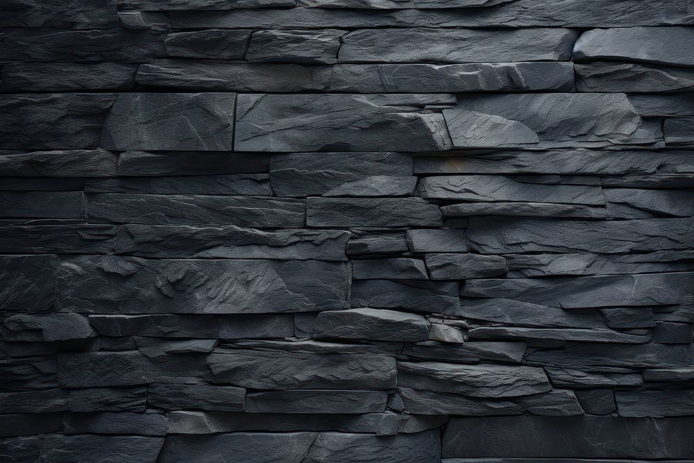 Slate wall texture architecture backgrounds black.