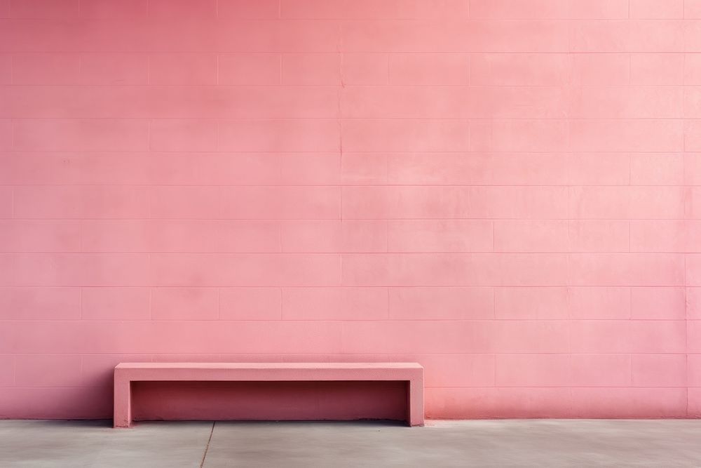 Pink wall architecture backgrounds.
