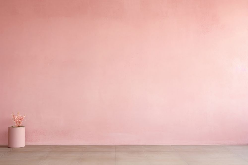 Pink wall architecture backgrounds.