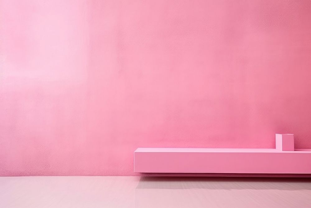 Pink wall architecture simplicity.