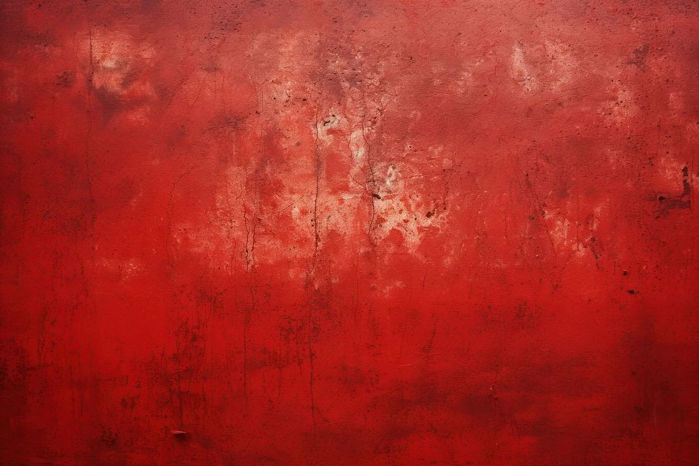 Red grunge wall backgrounds splattered weathered.