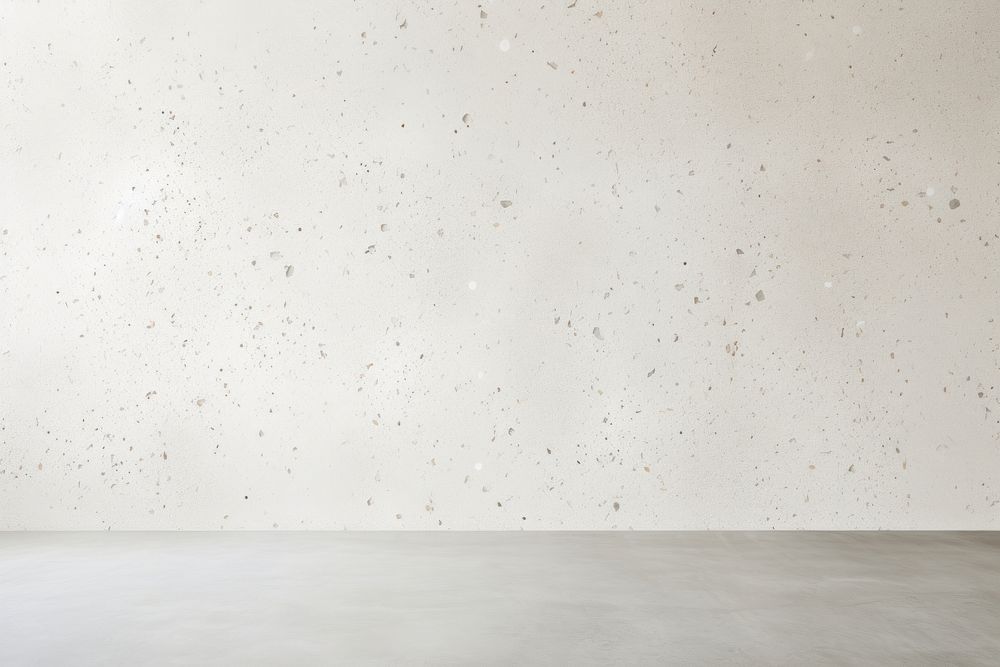 White terrazzo old wall architecture backgrounds flooring.