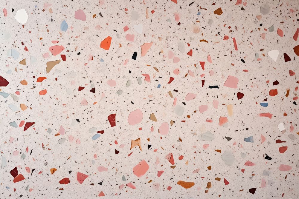 Terrazzo old wall backgrounds confetti flooring.