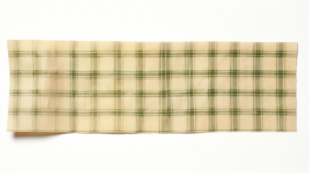 PNG Tartan pattern adhesive strip green white background tablecloth.