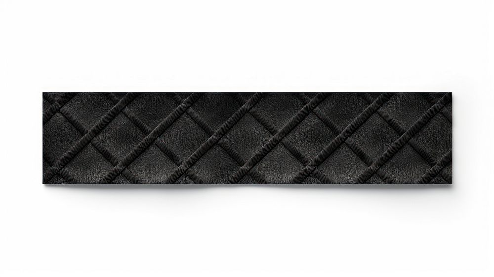 Argyle pattern adhesive strip black white background accessories.