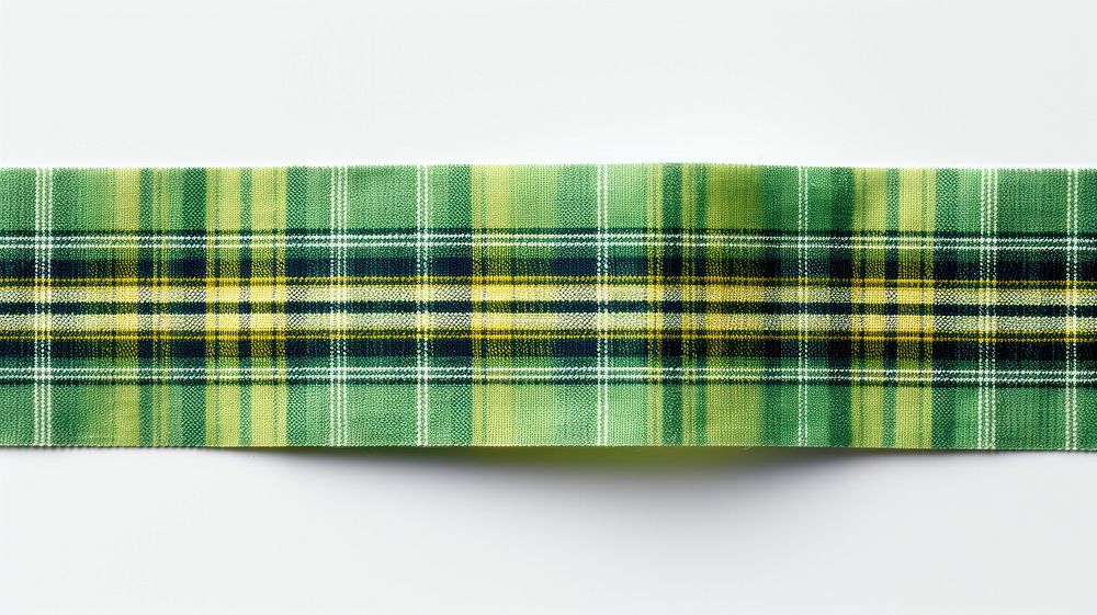 Tartan pattern adhesive strip backgrounds plaid green.